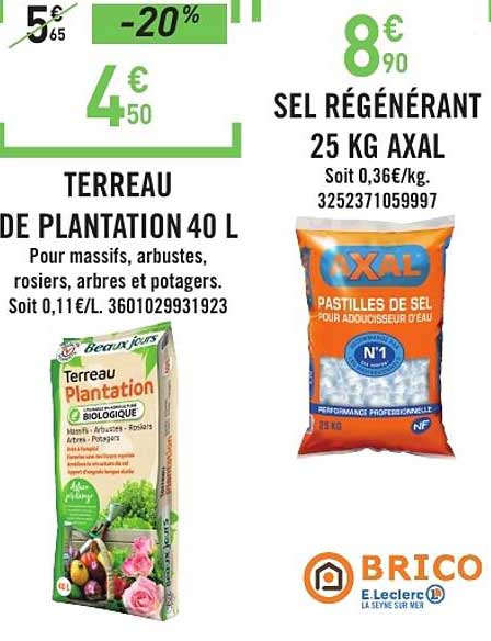TERREAU DE PLANTATION 40 L
