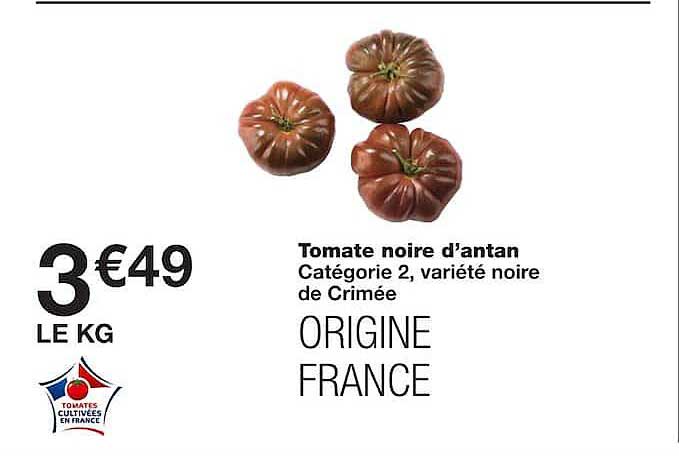 Tomate noire d’antan