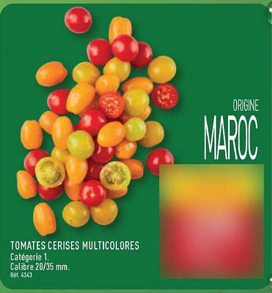 TOMATES CERISES MULTICOLORES