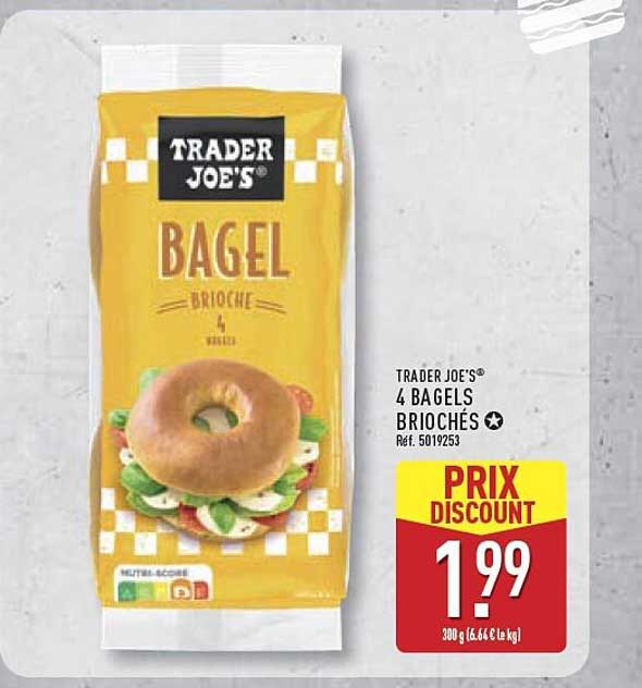 TRADER JOE'S® 4 BAGELS BRIOCHÉS