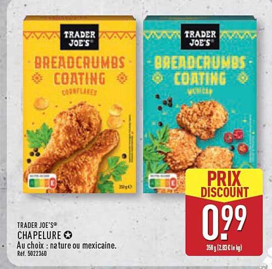 TRADER JOE'S CHAPELEURE