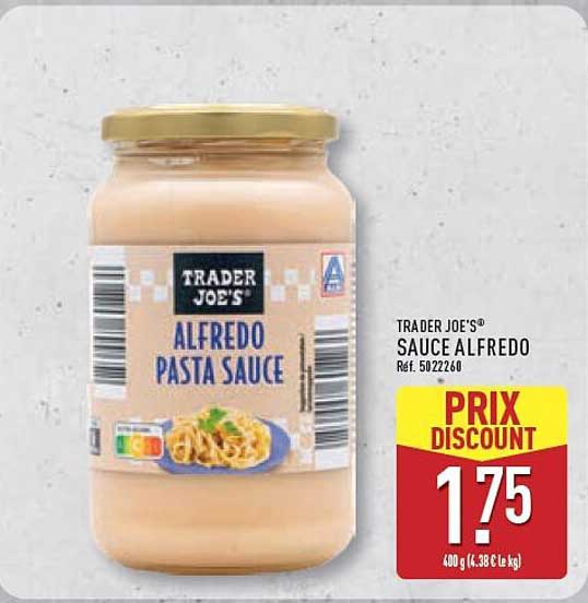 TRADER JOE'S® SAUCE ALFREDO