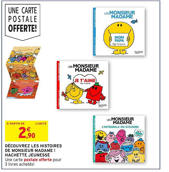 UNE CARTE POSTALE OFFERTE!
