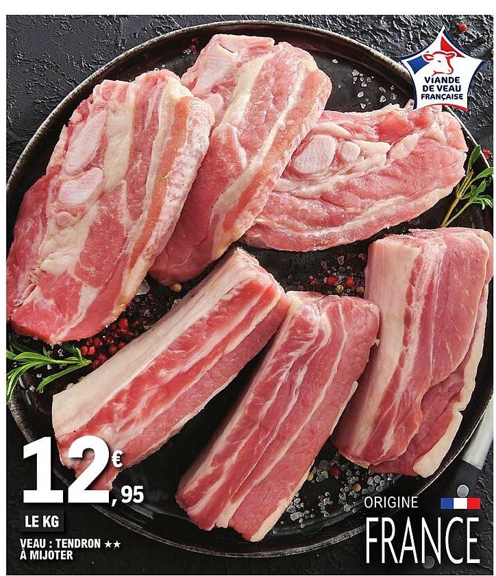 VEAU : TENDRON À MIJOTER