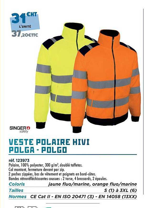 VESTE POLAIRE HIVI POLGA - POLGO