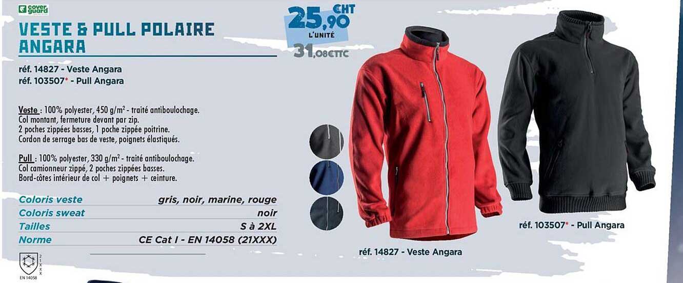 VESTE & PULL POLAIRE ANGARA
