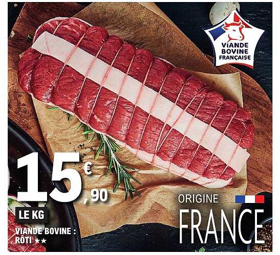 VIANDE BOVINE : RÔTI **