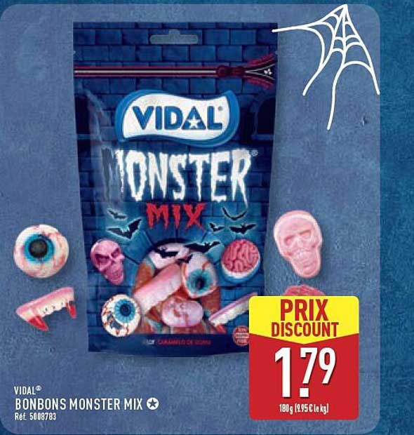 VIDAL BOMBONS MONSTER MIX