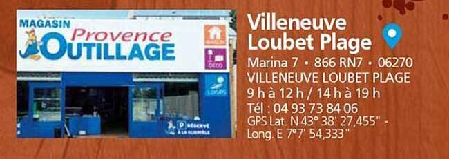 Villeneuve Loubet Plage