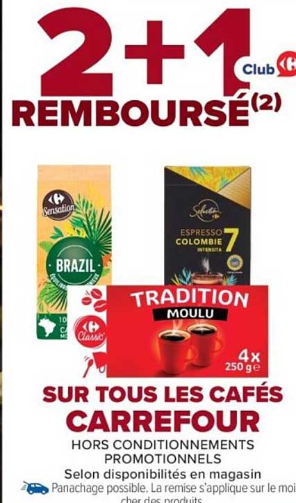 2+1 REMBOURSÉ