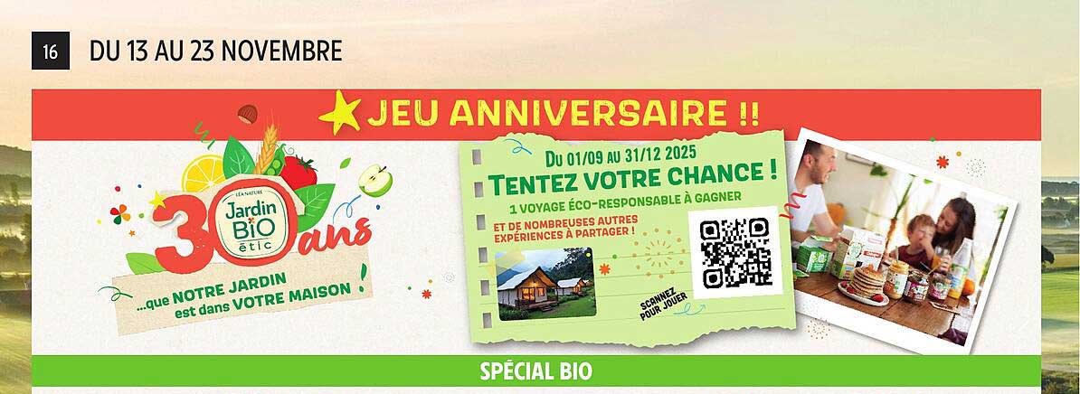 30 ans Jardin BiO