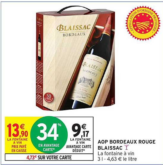 AOP BORDEAUX ROUGE BLAISSAC