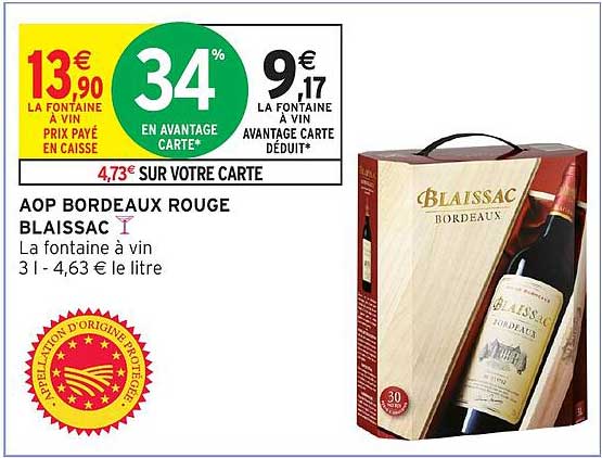 AOP BORDEAUX ROUGE BLAISSAC
