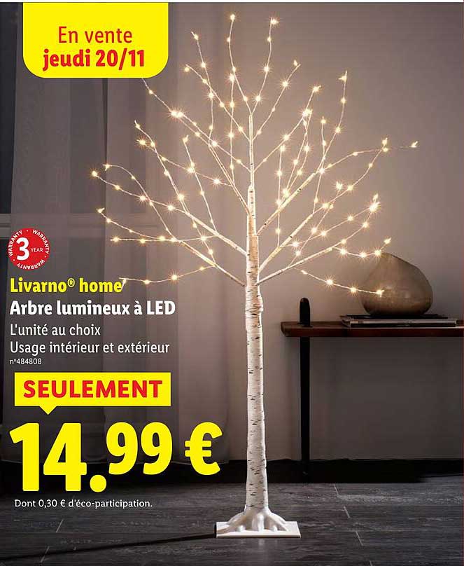 Arbre lumineux à LED