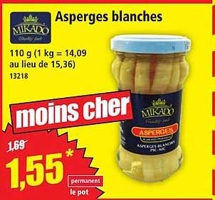 Asperges blanches