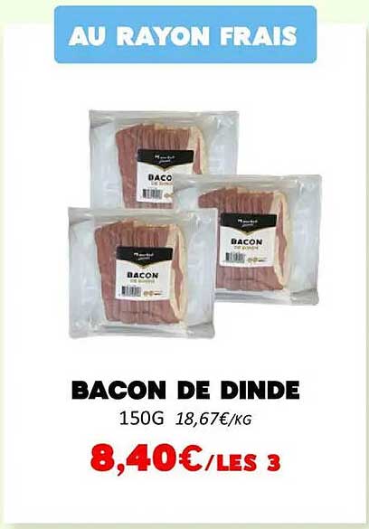 BACON DE DINDE