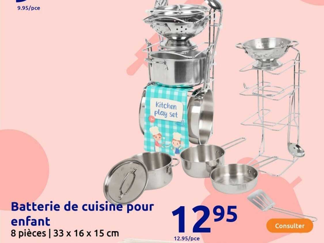 Batterie de cuisine pour enfant