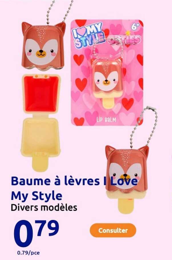 Baume à lèvres I Love My Style