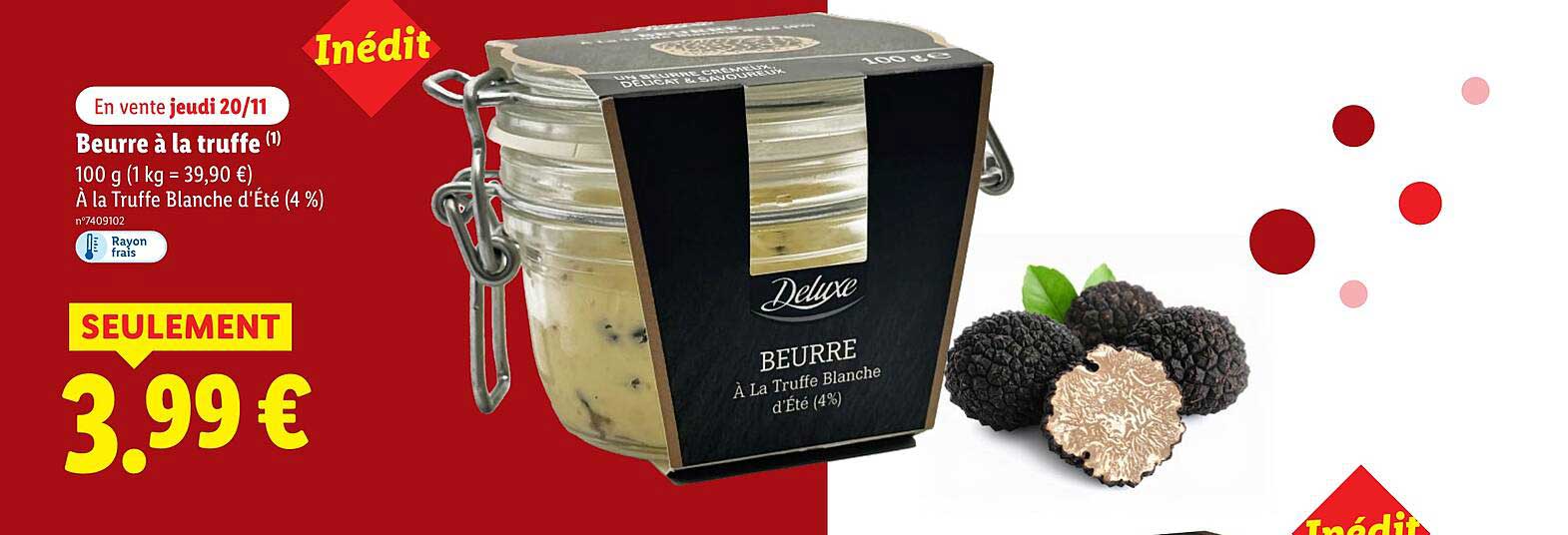 Beurre à la truffe
