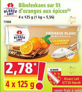 Bibeleskaes sur lit d'oranges aux épices