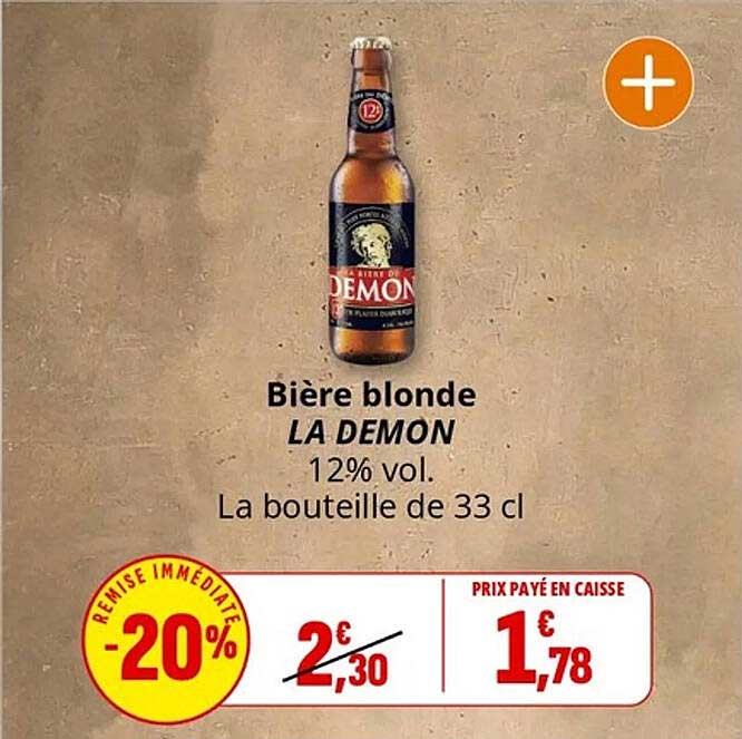 Bière blonde LA DEMON