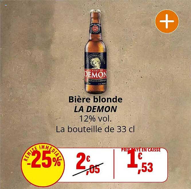 Bière blonde LA DEMON