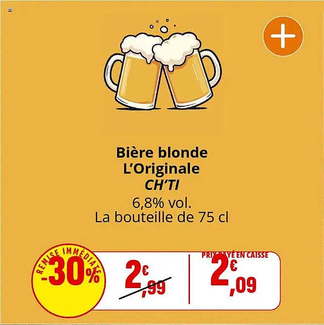 Bière blonde L'Originale CH'TI