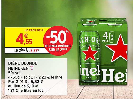 BIERRE BLONDE HEINEKEN