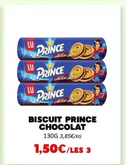 BISCUIT PRINCE CHOCOLAT