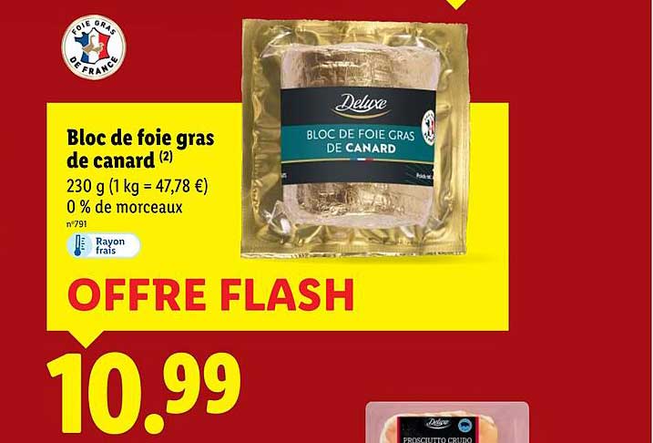 Bloc de foie gras de canard