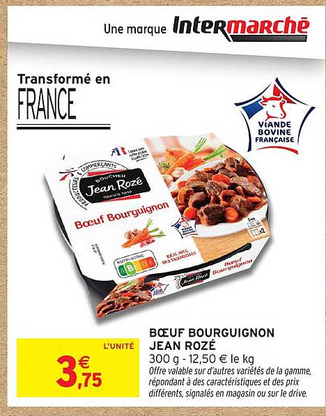Boeuf Bourguignon Jean Rozé