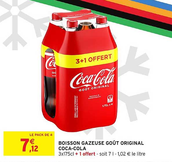 BOISSON GAZEUSE GOÛT ORIGINAL COCA-COLA