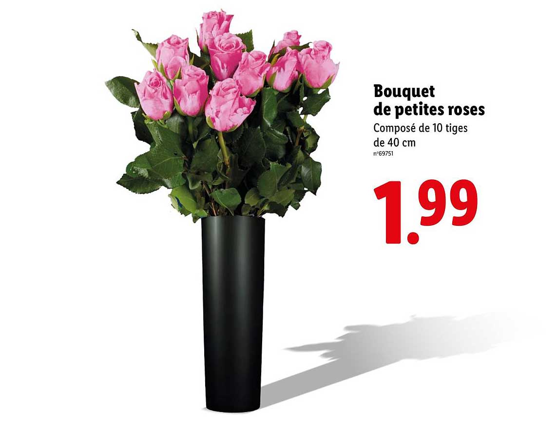 Bouquet de petites roses