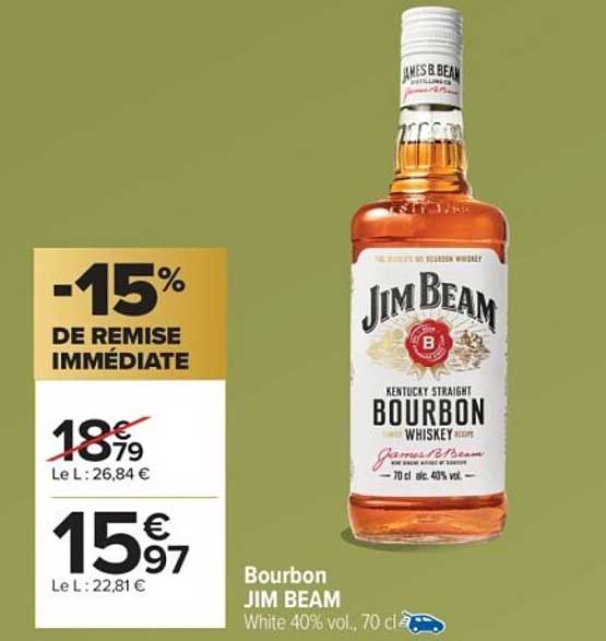 Bourbon JIM BEAM