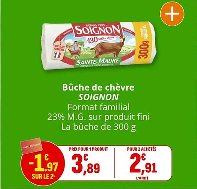 Bûche de chèvre SOIGNON