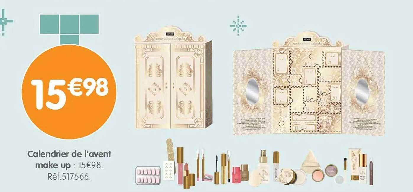 Calendrier de l'avent make up