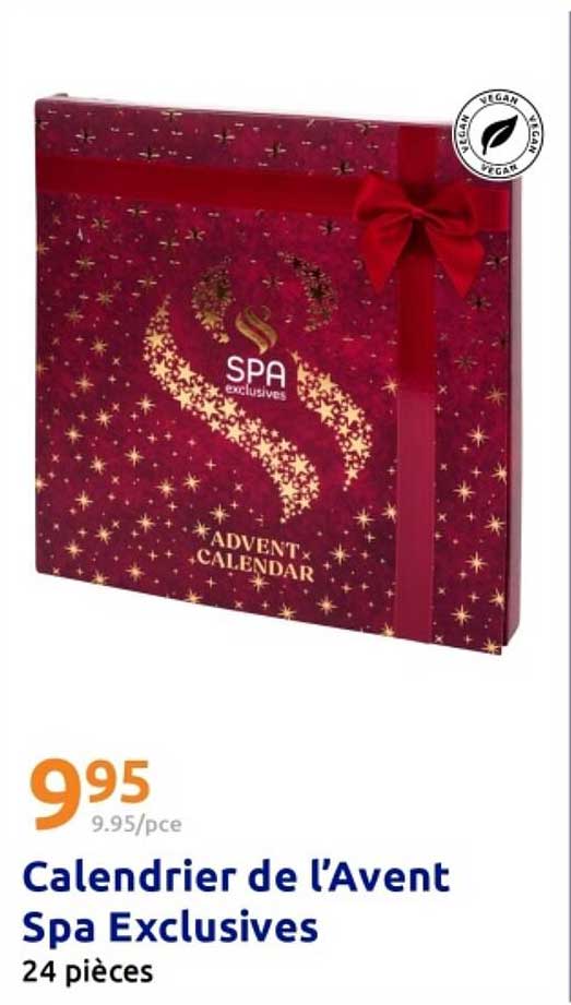 Calendrier de l’Avent Spa Exclusives