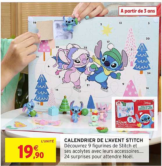 CALENDRIER DE L'AVENT STITCH