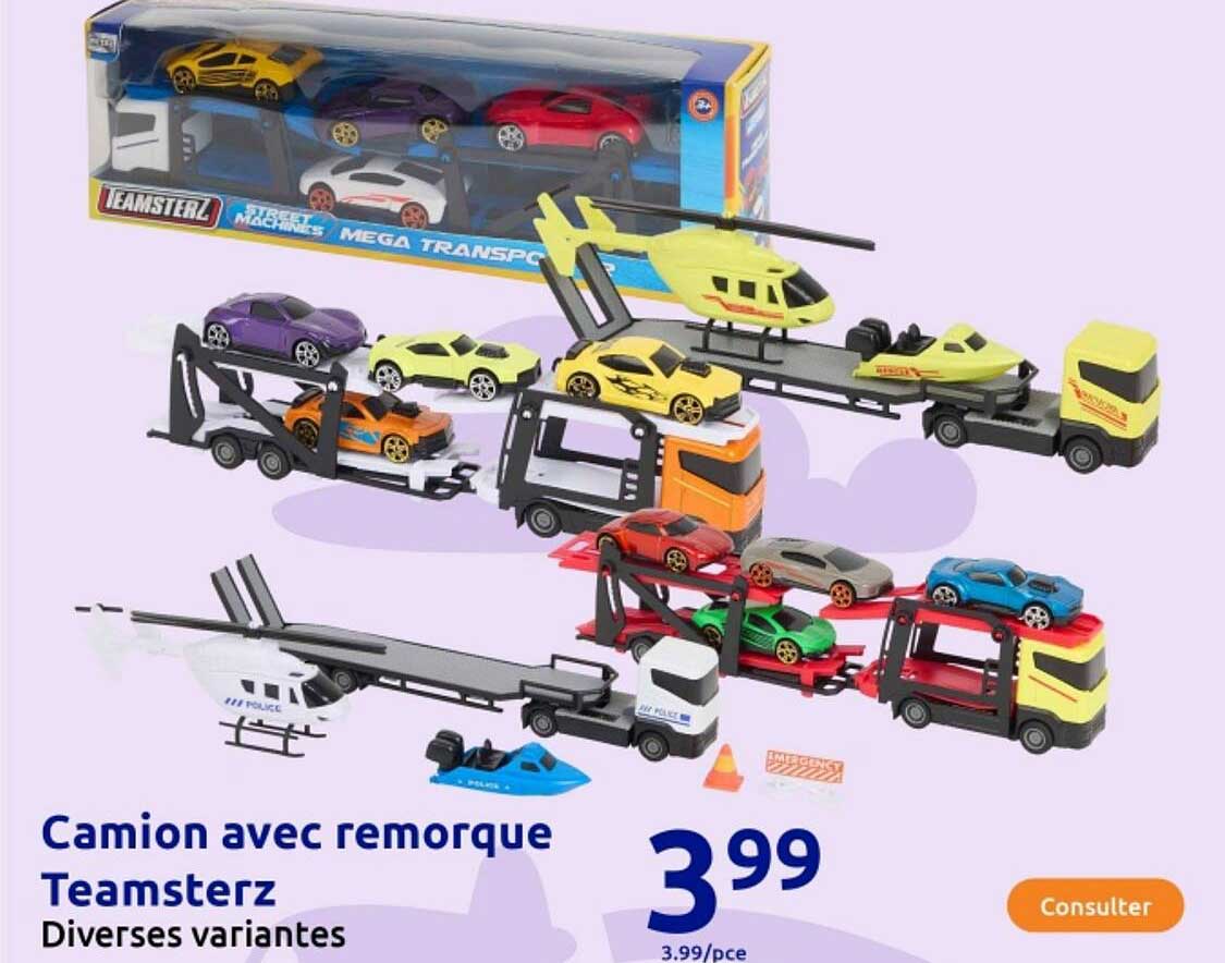 Camion avec remorque Teamsterz
