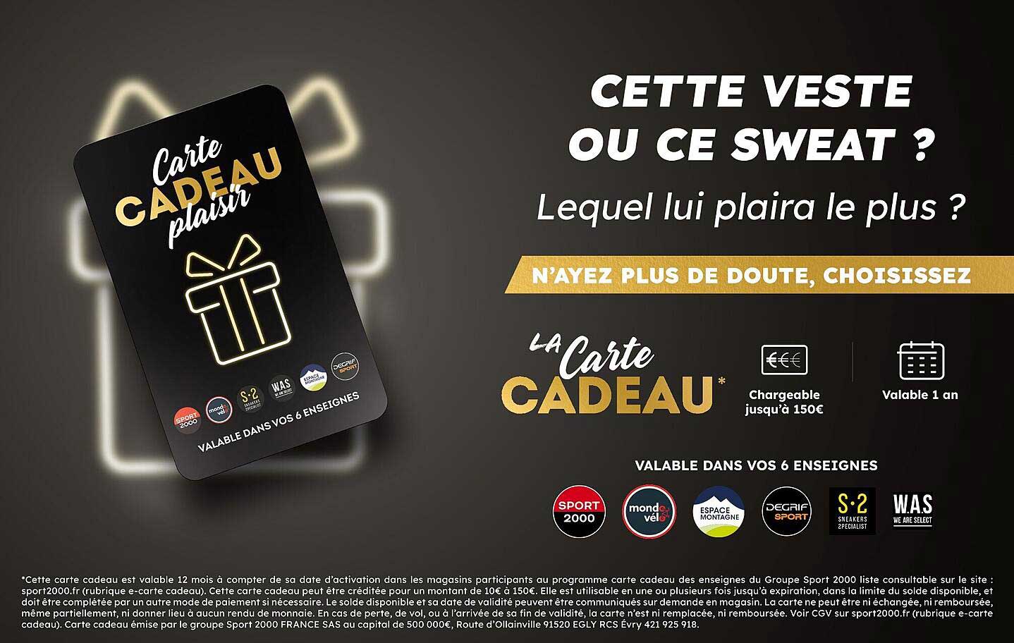 Carte Cadeau plaisir