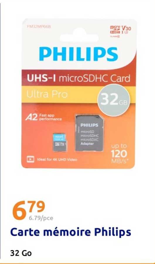Carte mémoire Philips