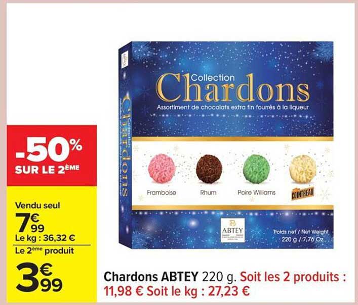 Chardons ABTEY 220 g