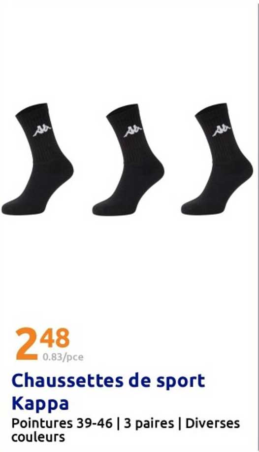 Chaussettes de sport Kappa