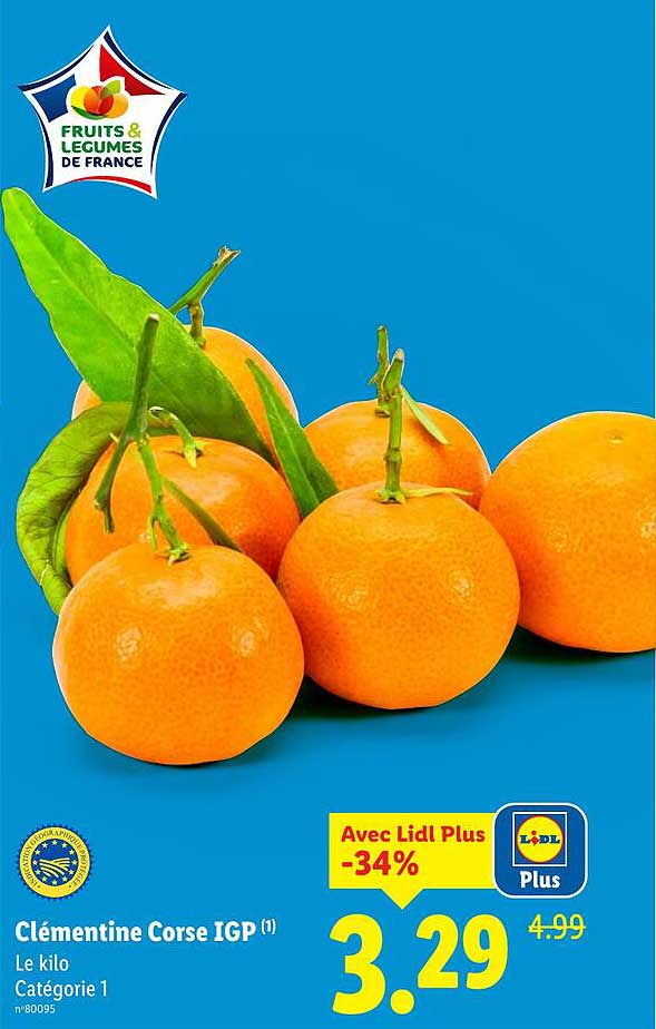 Clémentine Corse IGP