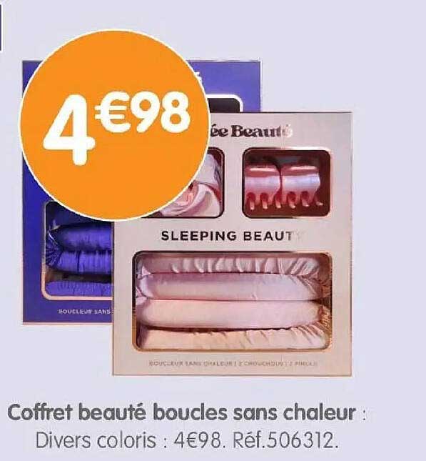 Coffret beauté boucles sans chaleur