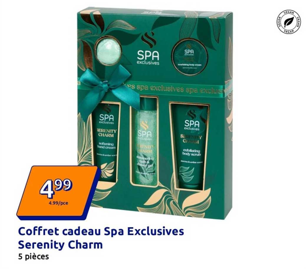Coffret cadeau Spa Exclusives Serenity Charm