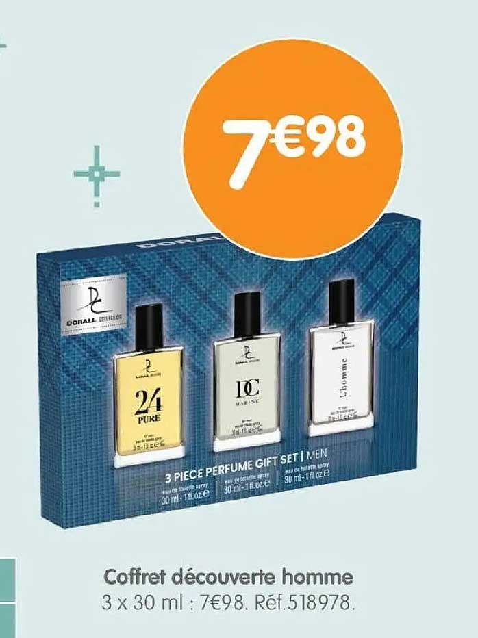 Coffret découverte homme
