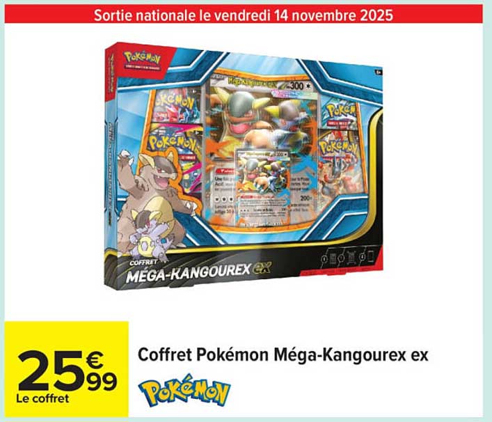 Coffret Pokémon Méga-Kangourex ex