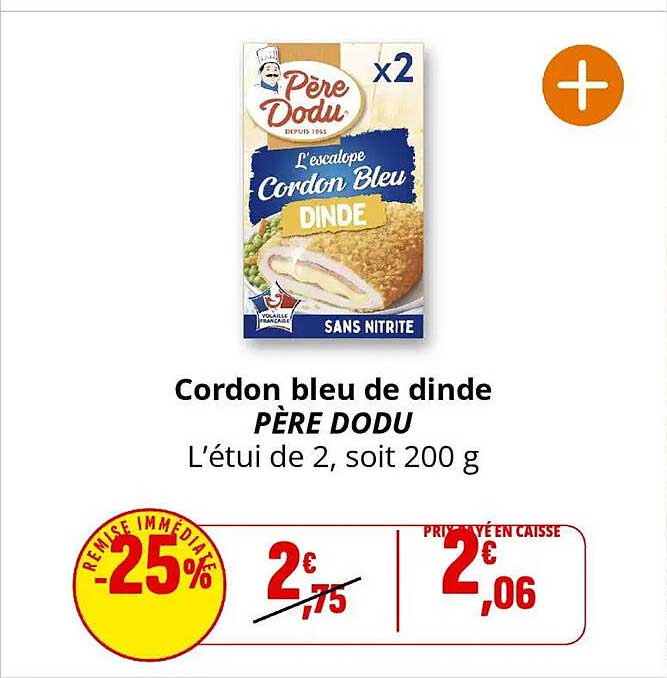 Cordon bleu de dinde PÈRE DODU