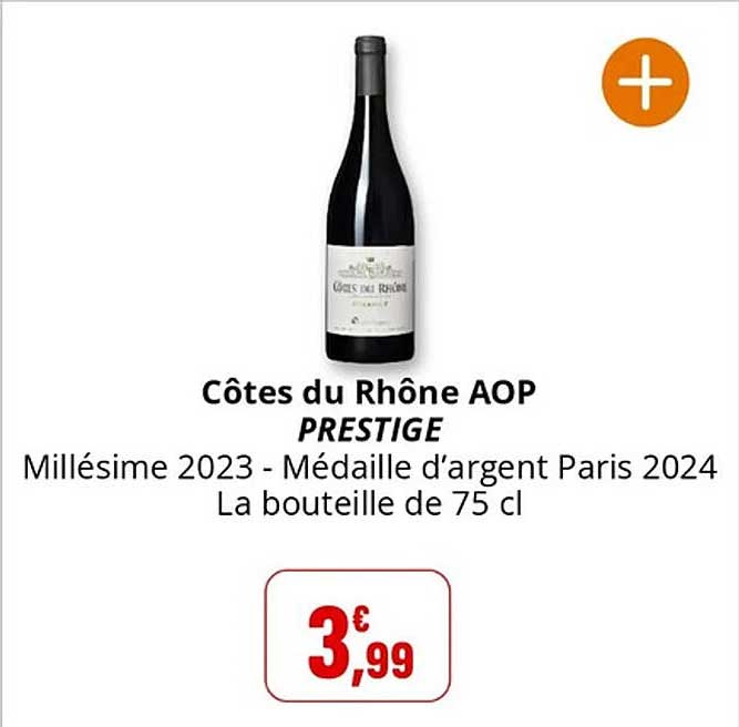 Côtes du Rhône AOP PRESTIGE